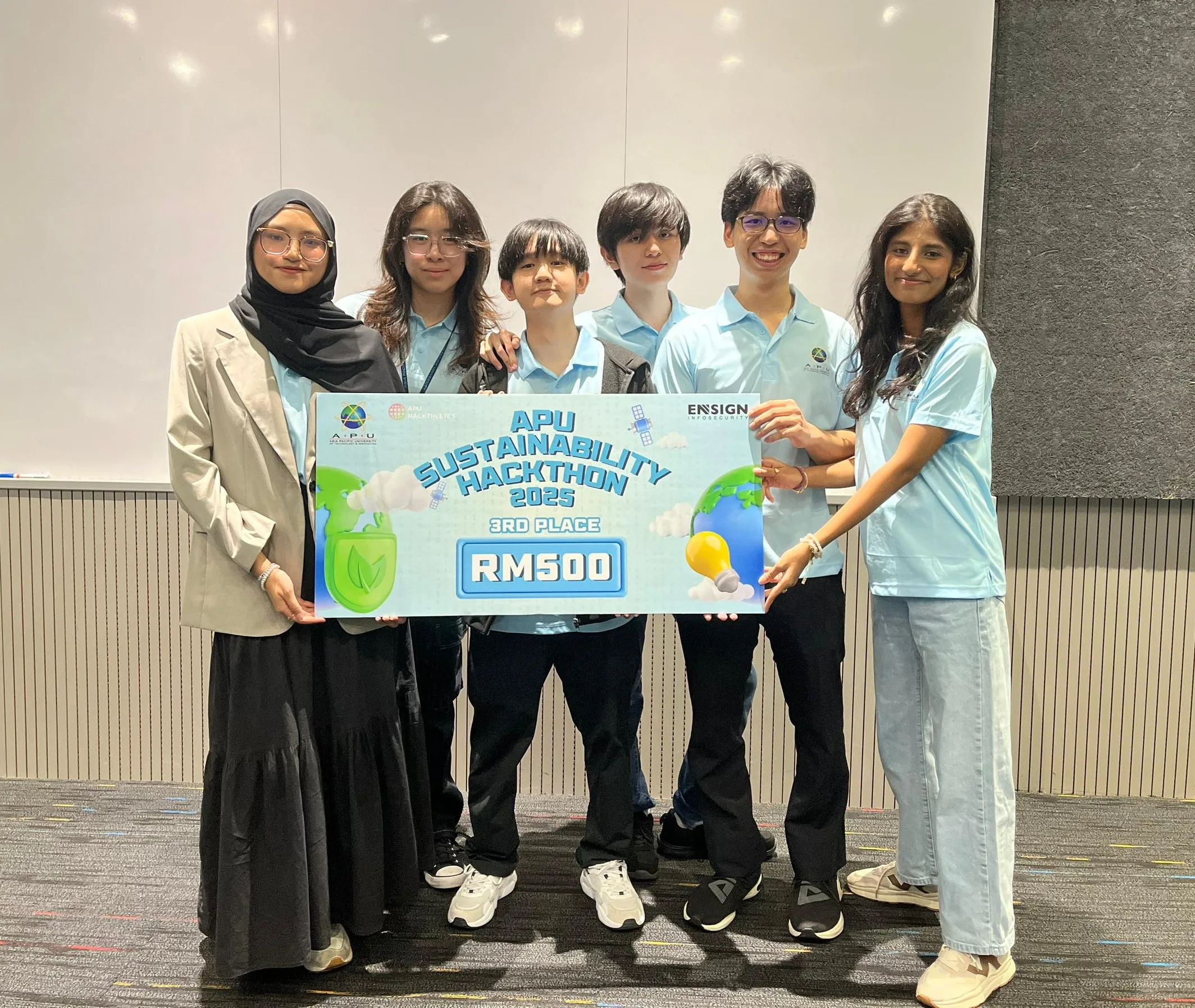 Sustainability Hackathon third-place prize